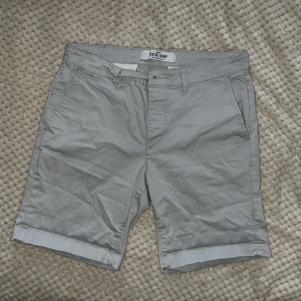 Topman Stretch Skinny Shorts